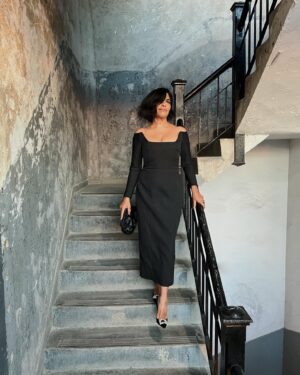 Sarita Choudhury Instagram - Heading out to the premiere of @afteryangmovie