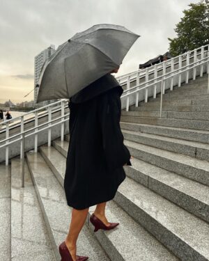 Sarita Choudhury Instagram - NYFW, rain or shine