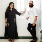 Saritha Jayasurya Instagram - 🖤🧿🖤