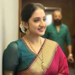 Saritha Jayasurya Instagram - ❤️💚 @sarithajayasurya_designstudio HMUA @makeover_by_aneesha MCB @anandhuthankachan__