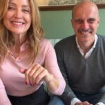 Sasha Alexander Instagram - In convo w/ this guy. My husband, writer/ director #edoardoponti. We talk partnership, parenting & soy sauce. #convosandcoffee