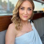 Sasha Alexander Instagram - Grazie @giorgioarmani for the beautiful evening in Venezia & letting me use your luxurious toilette. #gaonenightonlyvenezia @armanibeauty @damianiofficial #venicefilmfestival