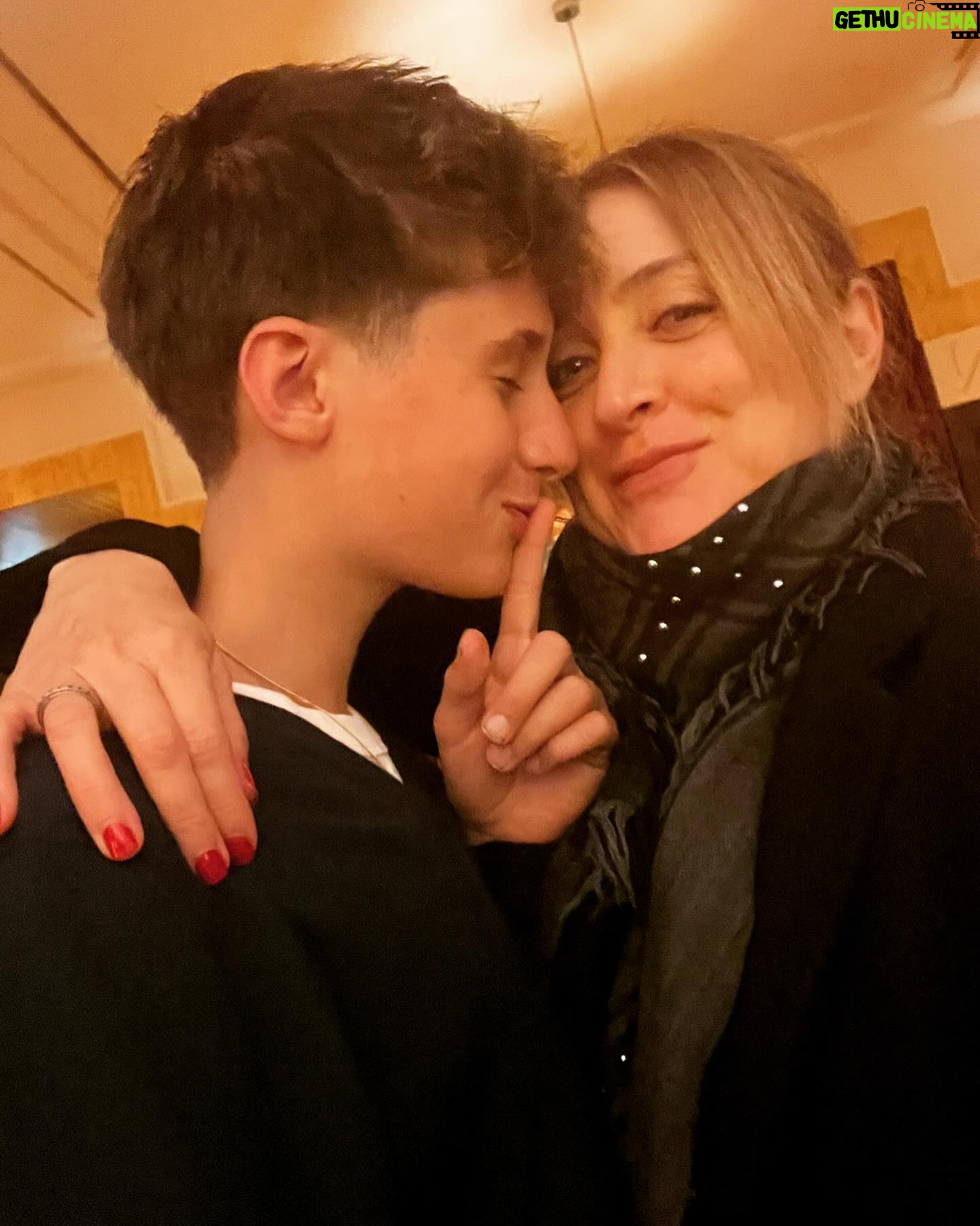 Sasha Alexander Instagram - Can’t believe my boy is a teenager. Happy Birthday Leonardo! This is 13…✌️
