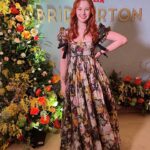 Sasha Alsberg Instagram – Dearest Readers, I went to the @netflixuk Bridgerton event and it was a ball 💕 cannot wait for season 3 and all the #Polin love! #bridgertonnetflix #bridgertonseason3 
Dress: @aclotheshorse’s GLORIOUS dress from @selkie
