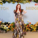 Sasha Alsberg Instagram - Dearest Readers, I went to the @netflixuk Bridgerton event and it was a ball 💕 cannot wait for season 3 and all the #Polin love! #bridgertonnetflix #bridgertonseason3 Dress: @aclotheshorse’s GLORIOUS dress from @selkie