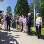 Sasha Alsberg Instagram - My favorite lass got married!! Congratulations to the beautiful bride and groom 🤍 the wedding, the people, the music, the food, the…well, EVERYTHING (!!) was otherworldly. Absolute perfection. And Finland, you are magical. ✨ #MyBestieIsAWifey @hannaaalina