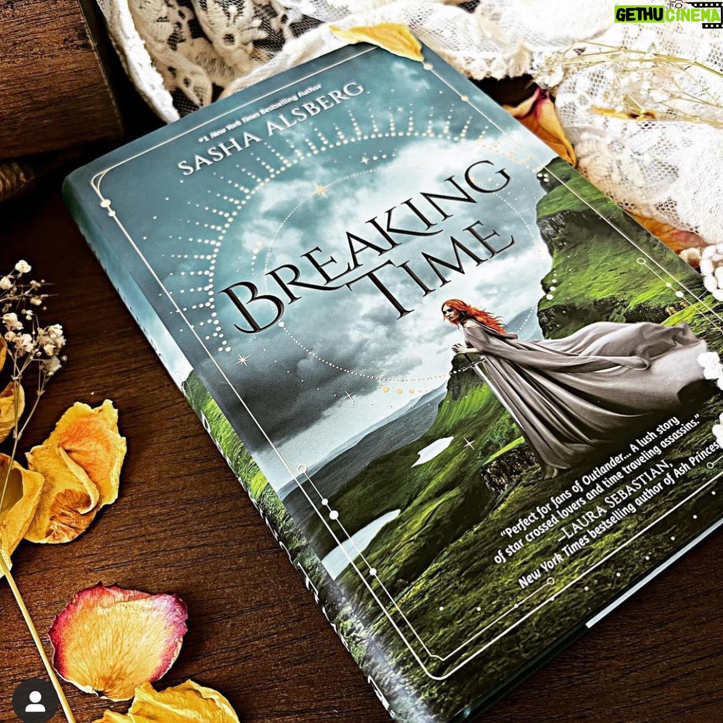 Sasha Alsberg Instagram - Absolutely LOVING all your pictures of @projectredbook! 🥰 BREAKING TIME comes out in just OVER A WEEK (WHATTTTTT) - I’m going on tour to New York, Boston and Miami next week and I hope to see some of your beautiful faces there! #bookstagram #booktok #breakingtime #authorsofinstagram #fantasybooks