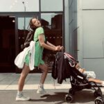 Sasha Lane Instagram – Belfast & a stroller she never stayed in @sergiodarcylane