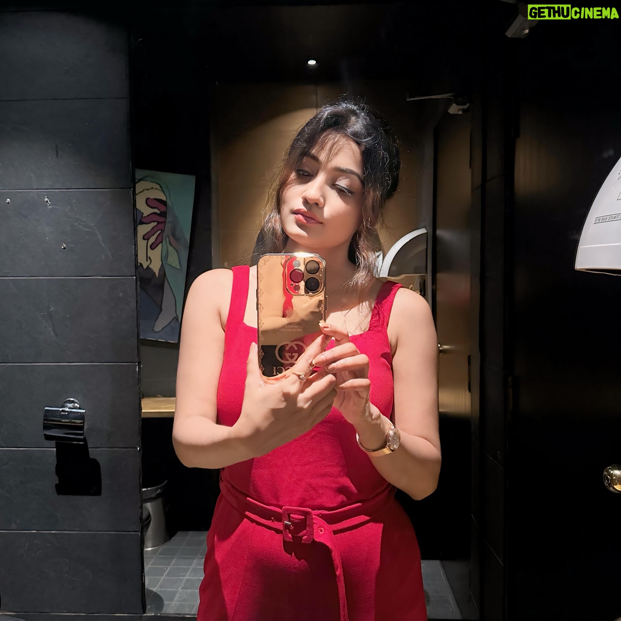 Sasmita Piyali Sahoo Instagram - In case you missed me😉❤️.. . . #picoftheday #night #light #mirror #vibes #glam #red #love #odiagirl #actress #live #life #attitude #positivity #beyou #instagram #sasmitapiyalisahoo