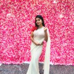 Sathya Devarajan Instagram - Saree state of mind !! ❤️🫶🤗 Saree : @classicthreads2023 . . . . #sathyadevarajan #trending #tamilactress #saree #tamilponnu #ethirneechal