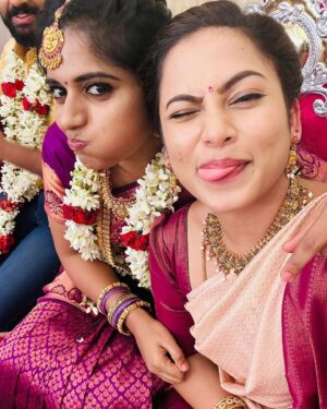 Sathya Devarajan Instagram - Happiest birthday Madhu ma ❤️ May you achieve whatever you dream for ! 🫶 Have always admired yur grace and maturity in handling things. Be the same ❤️ Rock yur day @madhumitha.h_official