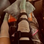 Savannah Kristich Instagram - july 19, exactly two months ago today, i tore both my ACL and medial meniscus. i had done a back aerial and once i landed on my right leg, my knee had completely inverted on heavy impact. once it happened i fell to the floor and just laid there. i didnt cry or yell, but i laid on the ground breathing extremely hard. when people ran over to see what was wrong, they helped me sit up and calm down. at first, i really thought that i was going to be okay and at worst it would just be a sprain. the following weeks after, i made sure to rest and elevate in hope that it was going to get better. however, things weren’t looking too good.my swelling was not going down, i couldn’t straighten my leg, and i was in constant pain. the first visit with the doctor informed me that there was a possibility that my acl had torn, but to take that info with a grain of salt. the doctor had told me that i needed an mri to get a clear answer as to what was wrong. as i waited for the results, i felt like my knee was getting better. i was able to put pressure on it, and i had really thought that nothing severe was wrong with it. but when my mom had told me the news of tearing not only my acl, but also my meniscus i immediately broke down. in that moment it felt as though my world had crashed. dance is the love of my life, and it is the one thing that makes me feel something. all of my dreams of going away to college for dance, performing, and moving forward in my career felt like they were thrown out the window. i couldn’t imagine the thought of going through surgery, completely retraining my leg to function, and not being able to dance for 9 months.as i waited for surgery, i worked on pre-op training all on my own to be able to bend my knee 120 degrees again as well as straightening it. over the course of time, i was walking again and gained back most of my flexion in my leg, but it was incredibly painful. today i had my surgery, and i was scared to death.but i woke of from the operation and was told that my surgery went extremely well. now i am on the road to recovery and trying to keep a positive outlook. God is good and things will get better❤️‍🩹