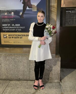 Savannah Kristich Instagram - TWYLA NOW!  opening night was a dream come true.  I have no words to explain how amazing this opportunity has been.  Working with Twyla Tharp each day has been absolutely incredible.  I am so in awe, daily, watching this entire cast dance. 
.
.
.
.
#twylanow #twylatharp #nycitycenter #dancer #blessed #dreamscomingtrue