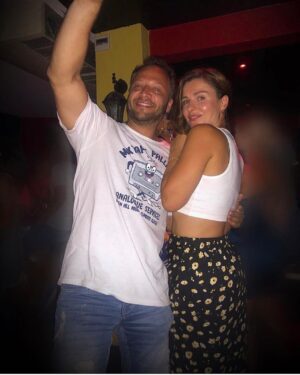 Sawsan Arsheed Instagram - Miss you ❤️❤️❤️. #love #throwback #summer2020 #actor #actress #syrian #france  @maximkhalil1 🥰