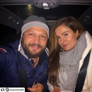 Sawsan Arsheed Instagram - الحب هو الحقيقة الوحيدة والخلاص في هذه الحياة ...أيامكون مليانة محبة ❤️❤️❤️. #family #love #happiness #husband @maximkhalil1 #france🇫🇷 #syrien #actors