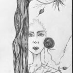 Sawsan Arsheed Instagram – #mydrawing #paperandpencil #soundofsoul #happiness #arttherapy #loveart