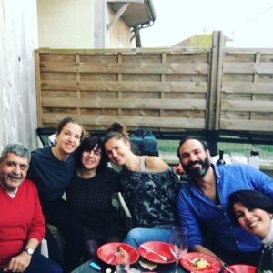 Sawsan Arsheed Instagram - #friends #goodtime #love #syria #syrian #actors #stars #actress  @jalal_altawil @inas_hakki @claudine_m_williams  فارس الحلو -سلافة عويشق