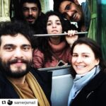 Sawsan Arsheed Instagram - #Repost @samerjsmail with @repostapp ・・・ Having a great time with this amazing artists #shooting #cinema #film #filming #syrianfilm #syrianactors #samer_ismail #sawsan_arsheed #reham_kassar #mustafaalqor @sawsan_arsheed