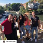 Sawsan Arsheed Instagram - We love you and love your sweet heart sabsoub @sabamubarak #friends #love#venise #festival #actress #funtime