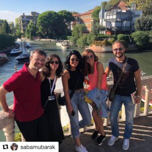 Sawsan Arsheed Instagram - We love you and love your sweet heart sabsoub @sabamubarak  #friends #love#venise #festival #actress #funtime