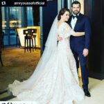 Sawsan Arsheed Instagram - كندوشتي انشاالله جازة الدهر محبة وتفاهم ورضا وعمر خود بالك من قمرتنا لأنها تستاهل كل الخير والحب ... ياريتني كنت حدّك بس هيك نصيبنا كل حدا ببلد 😘😘😘 #wedding #beautiful #friend #sister @kindalloush #beautiful #lovely #star #bride #actress #syrian #egypt #actor @amryoussefofficial