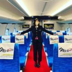 Saya Ichikawa Instagram - 圧巻の景色 制服がつんつるてんでも 今夜、ついにドクターイエローに乗車！ ⁡ 「タモリ倶楽部」 3月3日　24:20〜 ⁡ ヘッドレストカバー、もらい忘れました…