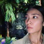 Sayaka Akimoto Instagram - 今日は母と、高校時代にバイトさせて貰ってたイクスピアリのレインフォレストカフェへ。 いつもワクワク出来る場所。 バイトしてた時の社員さんも沢山居らっしゃってご挨拶できた。 また「こんにちは、ようこそ〜！」って言いたい。 子供も大人も楽しい場所。 次はボルケーノデザートを食べちゃうんだから！ 意図せず、今日の私服がレインのユニフォームみたいになって馴染んでしまった私。