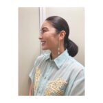 Sayaka Akimoto Instagram - あさイチでの衣装です。 ミントグリーンやサックスブルーを着ると気持ちが軽やか、華やかな気分になるなぁ。 ありがとうございました☺️