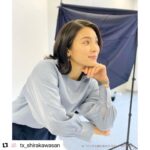 Sayaka Akimoto Instagram – メインビジュアルが公開されましたー☺️
爽やかなブルーが好感が持てる素敵なビジュアル。
白川さん公式インスタも開設されてたー！
色々なオフショットやお知らせなど沢山アップされそう✏️
皆様、こちらもどうぞチェックして下さいね☺️