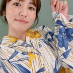 Sayaka Isoyama Instagram - あぁぁ、夏が終わりそう。 有吉さんによると、秋になったみたいですが、、、 まだ暑いうちに、 岩手のお祭り中継で着させてもらった浴衣姿を！！ 頑張って自撮りしました笑 可愛い浴衣着させていただいて、嬉しかったです♪ 夏の思い出。