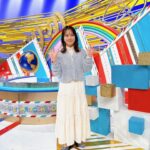 Sayaka Isoyama Instagram - 先日放送の テレビ東京系『有吉の世界同時中継～今、そっちってどうなってますか？～』 美味しいグルメ盛りだくさんで 最高です！！ ラメカーディガン、スカート @rougeviflacle_official シアータートル @intimite_onemile イヤリング、リング @ete_official フラットシューズ　@dianashoespress