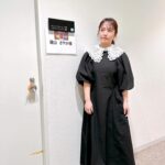 Sayaka Isoyama Instagram - 先日放送の テレビ東京系『世界が騒然！本当にあった(秘)衝撃ファイル』 ワンピース @casa_fline 付け襟 @threefourtime_official