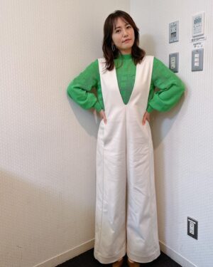 Sayaka Isoyama Instagram - 本日19時〜
『世界一受けたい授業』
２時間スペシャルです！！

都道府県ランキング2023
番組内で発表されます！！！
果たして、茨城県は？！

ニット　@sirin_jp
オールインワン　@dresslaveofficial