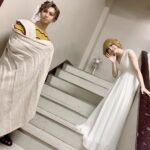 Sayaka Kanda Instagram – そして岡宮来夢くんとのお写真、わたしも載せさせてください。
先日ひと足先に千秋楽を迎えられた来夢くん。

本読みの時から「ディズニーが大好きなので、お逢いできて光栄です！」と伝えてくださいました。

真っ直ぐでいつもニコニコな来夢くんにみんな癒されていたと思います。
その素敵な歌声をまた舞台で響かせてください！

ご一緒させていただいて光栄でした、どうもありがとうございました。
#王家の紋章
#岡宮来夢
#ルカ
#キャロル
