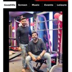 Sayantani Guhathakurta Instagram - @rivalsportsindia gym opening day ❤️ 1st sports gym in Kolkata .. swipe left ◀️ congratulations bro @sj_godlyk and @doctor.athlete . @rivalfitnessstudio 1st look by @t2telegraph .. spl thanks to @smita_rcee 🙏🏻 Wonderful write up @khatoonfarah