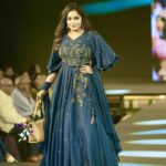 Sayantani Guhathakurta Instagram – Photo dump @ilpa.india show 💙
Swipe left ◀️

 Spl thanks to @imranzaki05  and @akashnayyar_ 💕
Outfit – @_aarjujain 
Mk up – @makeupartist_bhaskarbiswas 
Hair – @sontai_sontai1111 
Captured by @saan_insta_ii