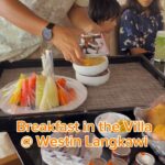 Sazzy Falak Instagram – Having breakfast in the villa at @westinlangkawi 

Two kids down with fever so we ended up having breakfast in the villa. So thankful for the hotel’s amazing service 😍 #westinlangkawi #nashsazzylangkawi #imaanlilytiararoselangkawi #idrisnashnazrillangkawi