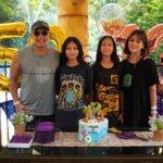 Sazzy Falak Instagram - On the 28th of April, we celebrated my husband’s @nash_idrus and twin daughters’ @imaanlilytiararose birthday at one of favourite places in Malaysia… Sunway Lagoon Theme Park! . The day started as early as 11am with our guests arriving at the Surf Pool Entrance and then were ferried (more like buggy-ed) to the Splash Park where the party and food were set up beautifully. @sunwaylagoonmalaysia even organised a scavenger hunts for the kids which got them to explore the whole theme park. Everyone got prizes filled with Sunway Lagoon merchandises too! After a whole lot of eating and the scavenger hunt, the kids then had the time of their lives going on probably every ride there, dry park and wet park all. Bukan budak2 je yg excited, the adults pun gila2 nail rides hokayyy! My favourite one… the Vuvuzela!! Hahahaha! It definitely was one of the best decisions I’ve ever made, to throw the girls 13th birthday party at Sunway Lagoon. We all had a blast!!!