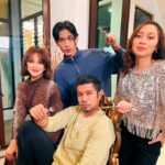 Sazzy Falak Instagram – Right before Ramadhan month started, we completed a telemovie shoot with @mermaidstudios called #TerpalingDrama that will be aired on Astro during Syawal. My second time this past two years working with my awesome Adik @liyanajasmay as the director. Always a joy to be on set with the team. Met @nurel_baharin for the first time and instantly loved her bongok self 🤣 Second (or was it third?) time working with @mustaqimbahadon and I had a hard time containing my laughter when he did his comedic scenes. Susah betul nak tahan gelak!
.
Here’s a carousel of photos with everyone that I could snap a photo with. Everyone was so much fun to be with and boy, did we all have fun on set 😍

#astro #telemovie #telefilem #sazzyatshoot #mermaidstudios