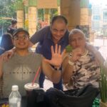 Sazzy Falak Instagram – Spent the day celebrating goddaughters turning 13 and buddy @nash_idrus  turning 50. Thank you @sazzyfalak and @imaanlilytiararose . And also thank #SunwayLagoonThemePark