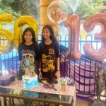 Sazzy Falak Instagram – Spent the day celebrating goddaughters turning 13 and buddy @nash_idrus  turning 50. Thank you @sazzyfalak and @imaanlilytiararose . And also thank #SunwayLagoonThemePark