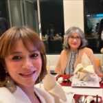 Sazzy Falak Instagram – The past two days, I got the chance to spend time with my dearest Mama. Yes we’ve always been close and even after I became an adult, I always kept a close contact with my mom, constantly asking her for advice and also making plans to hang out.
But on this trip, having inviting my mom as my plus one and spending a beautiful amount of time with her, was when I realised how long ago did I truly have a one on one quality time with her. When I crawled into the bed that we shared in the hotel room, it struck me how long ago it was when I slept next to my Mama. I hugged and kissed her good night and tried to sleep. However, it was then I realised “wow, it’s been decades since I slept next to my Mama”. Because wasn’t it just moments ago that I was cuddling with Mama to bed?!
Yikes! I’m 43 years old and it’s been years, but I still feel so close to her. So guys and gals, appreciate your parents, whether they are here or not, but especially if they’re still around. I look at the world, and especially with what’s happening for Gaza, and I feel so much sadness for the mothers who have lost their child or children, or for the children who have lost their parents. The world can only go round when there’s humanity. I understand the frustration and hatred that’s happening within us, and I feel your pain / hate, because you feel pain for our sisters and brothers.
Back to my Mama… thank you for being the beacon of my strength and kindness. I am the person that I am because of you. I love you. And I love all you mothers out there.