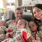 Scarlett Hefner Instagram - We’ll be spending the day in pajamas. Wishing you all a very Merry Christmas and a happy holiday season.