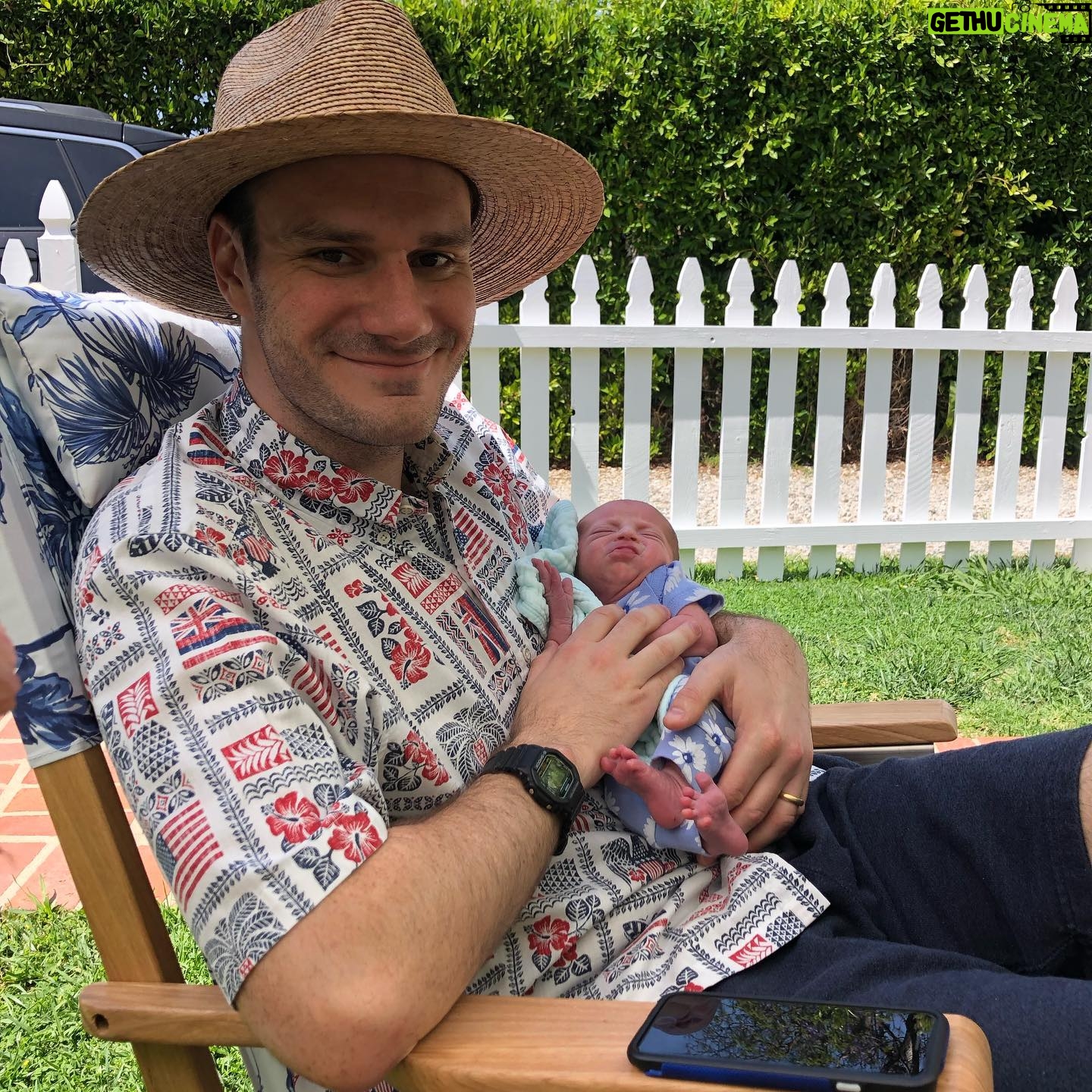 Scarlett Hefner Instagram - Happy Father’s Day to the best Daddy. We love you @cooperhefner ❤️