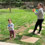 Scarlett Hefner Instagram - Easter Sunday is a family day this year. We’re enjoying the afternoon with bubbles, a little egg hunt for Betsy, and time spent together. Happy Bunny Day to you all🐰