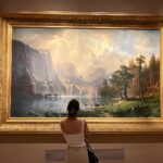 Scarlett Hefner Instagram - Scarlett admiring the treasure trove of art at the Smithsonian American Art Museum during our recent visit to Washington DC.