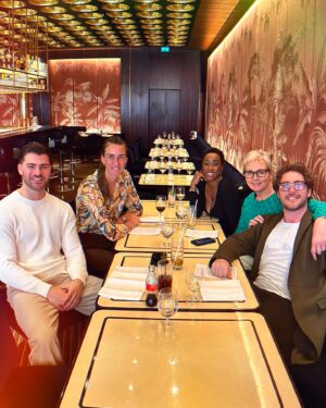 Scarlette Douglas Instagram - I had the best lunch today with some of my campmates! Only 5 of us made it but we definitely made the most of it! It was even worth missing the Arsenal game for. (Not for @seannwalsh though, he left early to catch the QPR game 🙄😝)