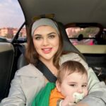 Seda Tosun Instagram – Maşallah uykucu kızıma 🧿🥰🩷🎀💕👶🍼