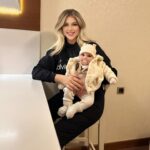 Seda Tosun Instagram - Aşkım 🩷🎀👶🍼🧿 maşallah 🧿