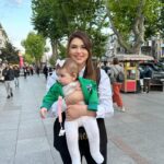 Seda Tosun Instagram - Anne- kız günümüz 💕🎀👶🍼🧿 maşallah 🧿🧿🧿
